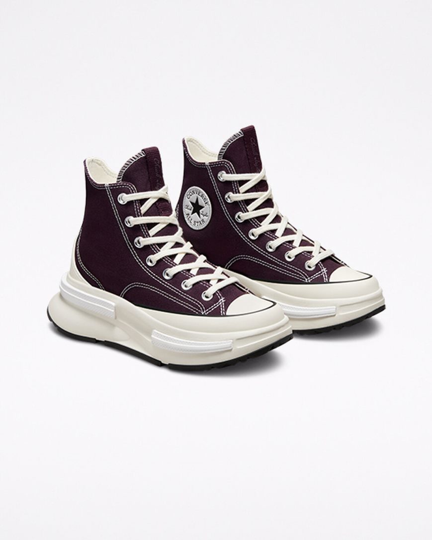 Men's Converse Run Star Legacy CX High Top Shoes Black Pink / White | AU 340C9L